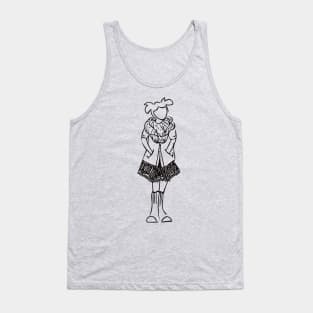 Bundled Kawaii Girl Tank Top